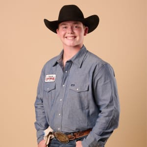 A headshot of Team Cavender's member Trevor Bentley